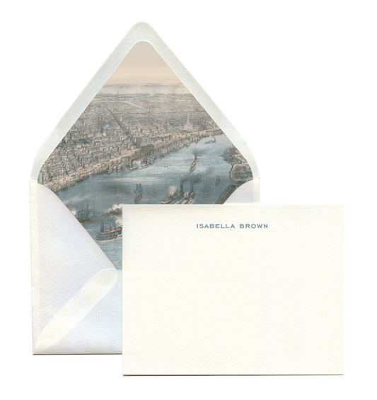 NOLA River Scene Personalized Stationery